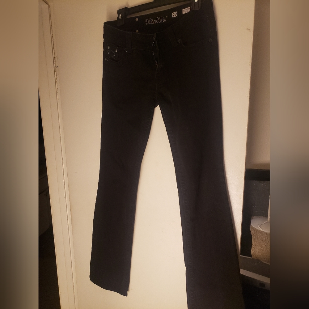 Miss me black jeans size 29